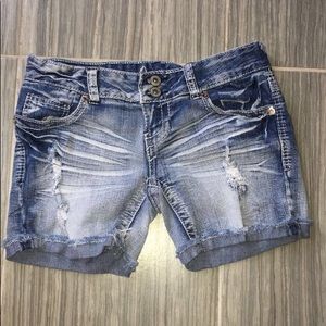 Blue Jean Shorts